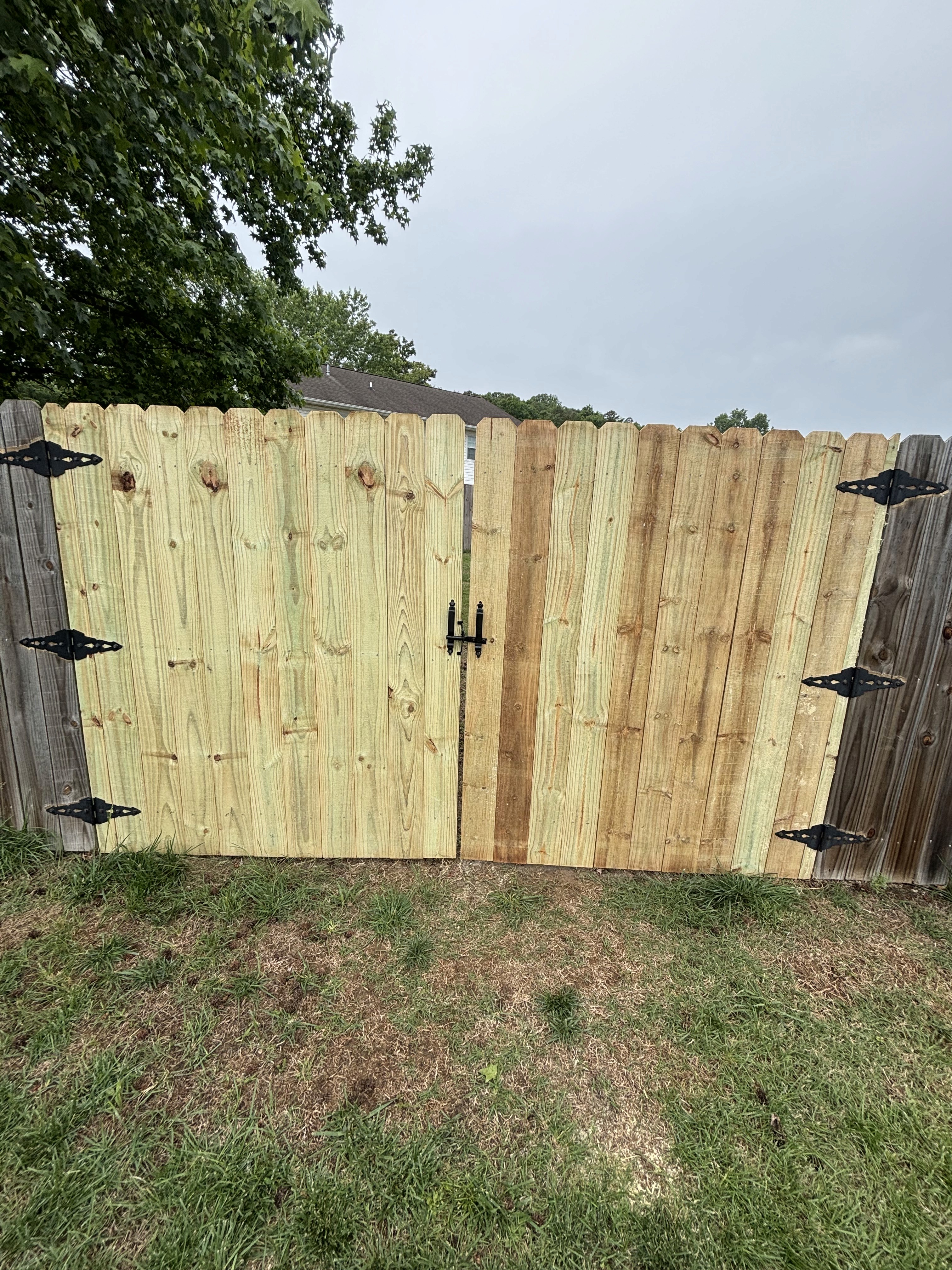 Cornerstone fence repair project