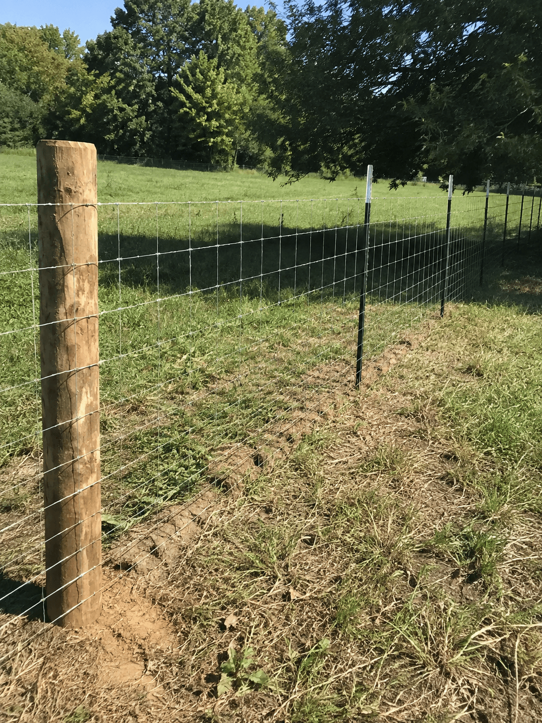 Cornerstone farm and property fence installation